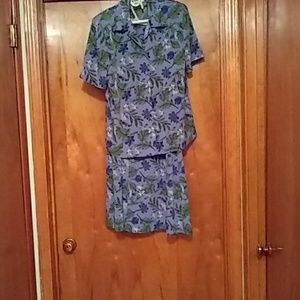 2 piece skirt and top